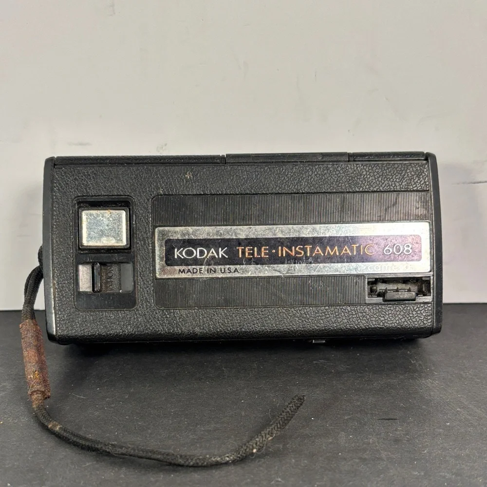 Kodak Tele Instamatic 608 110 Film Camera Vintage